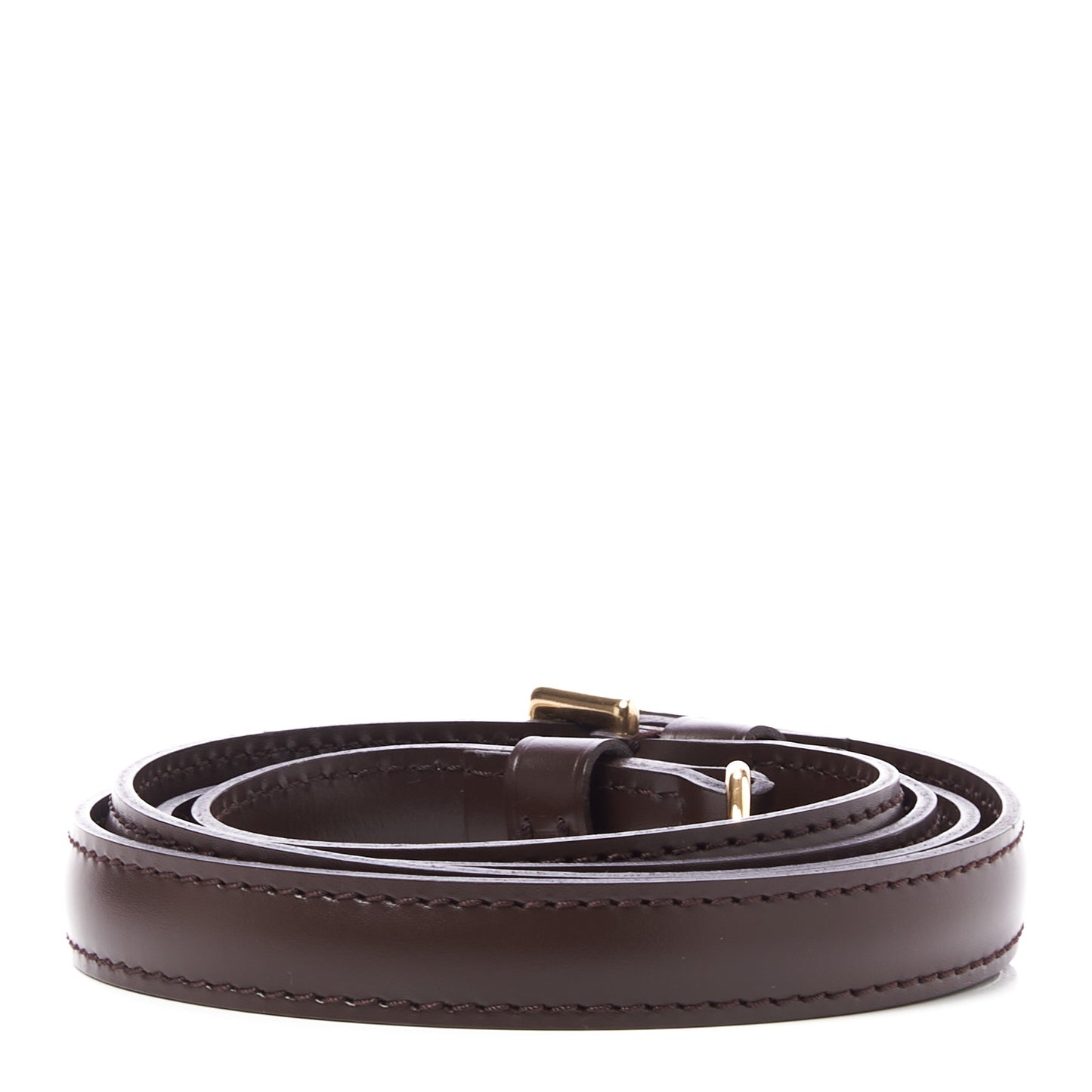 Calfskin 16mm Adjustable Shoulder Strap Brown