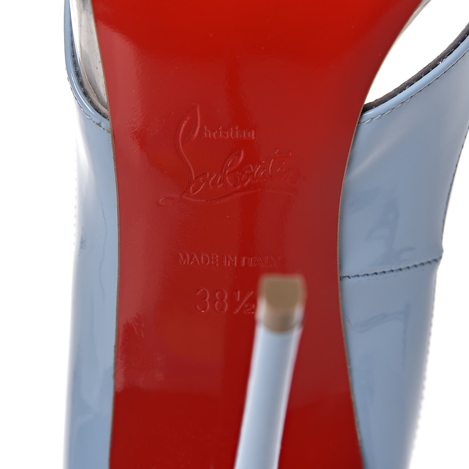 Christian Louboutin Patent PVC Blake is Back 120 Pumps 38.5 Version Multi 7 of 11
