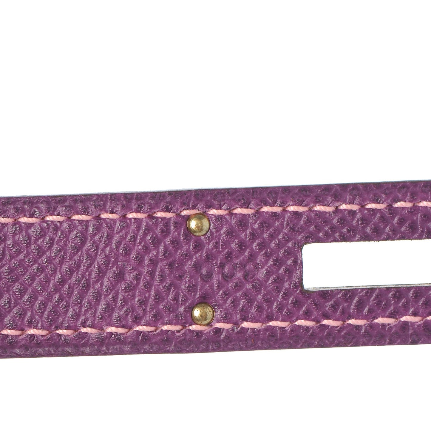 Epsom Horseshoe Bi Color Birkin 30 Rose Confetti Anemone