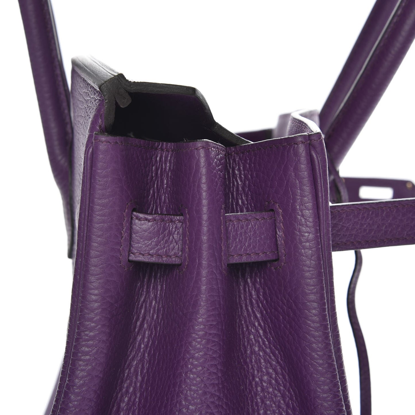 Taurillon Clemence Birkin 35 Ultraviolet