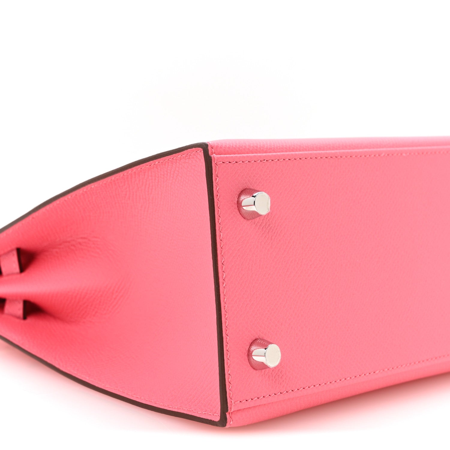 Hermes Epsom Kelly Sellier 25 Rose Azalee 8 of 10