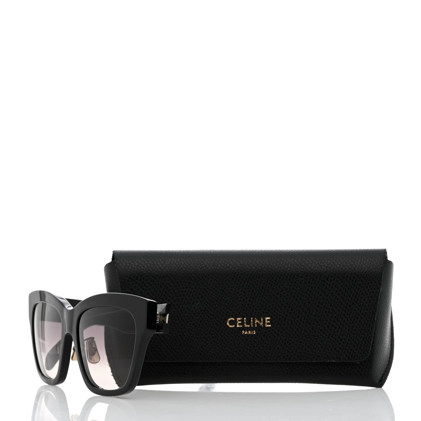 Acetate Sunglasses CL40253F Black