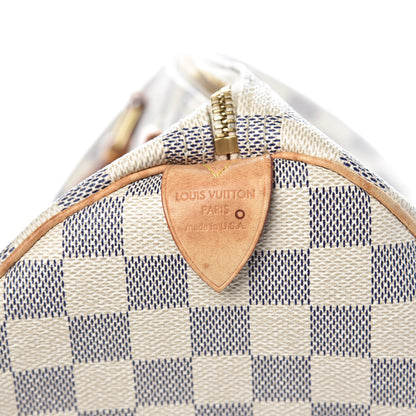 Louis Vuitton Damier Azur Speedy 30 6 of 19