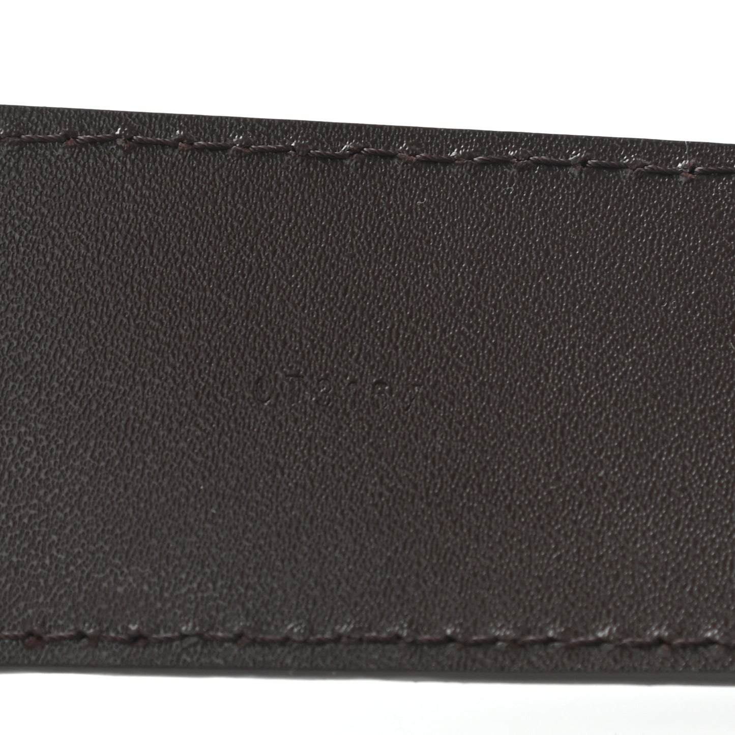 Damier Ebene 40mm LV Initiales Belt 85 34