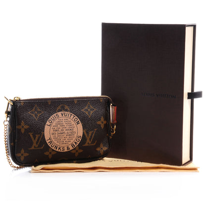 Louis Vuitton Monogram Complice Trunks and Bags Mini Pochette Accessories Beige 7 of 7