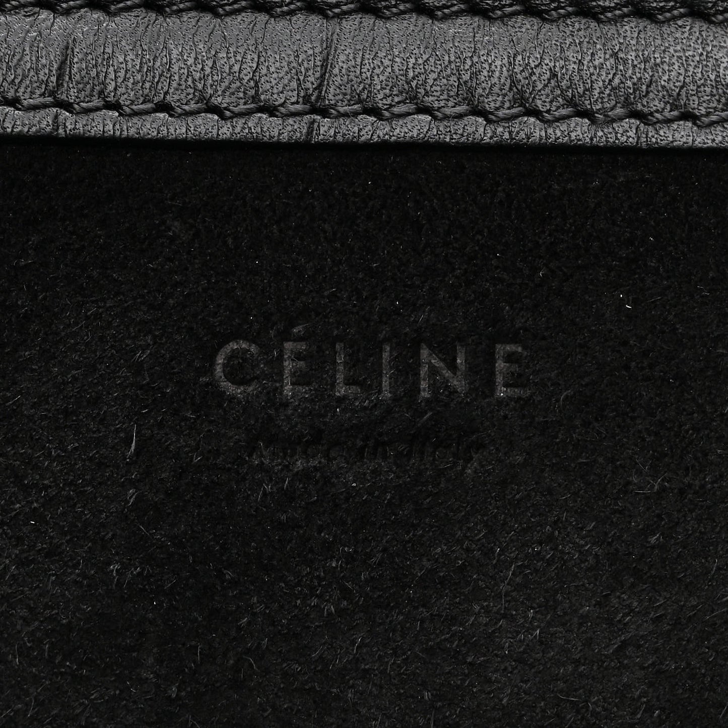 Crocodile Embossed Calfskin Medium Phantom Luggage Black