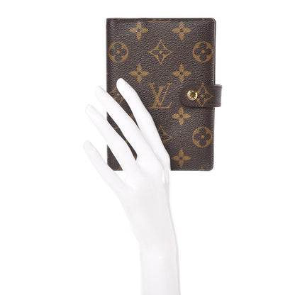 Louis Vuitton Monogram Small Ring Agenda Cover 2 of 8