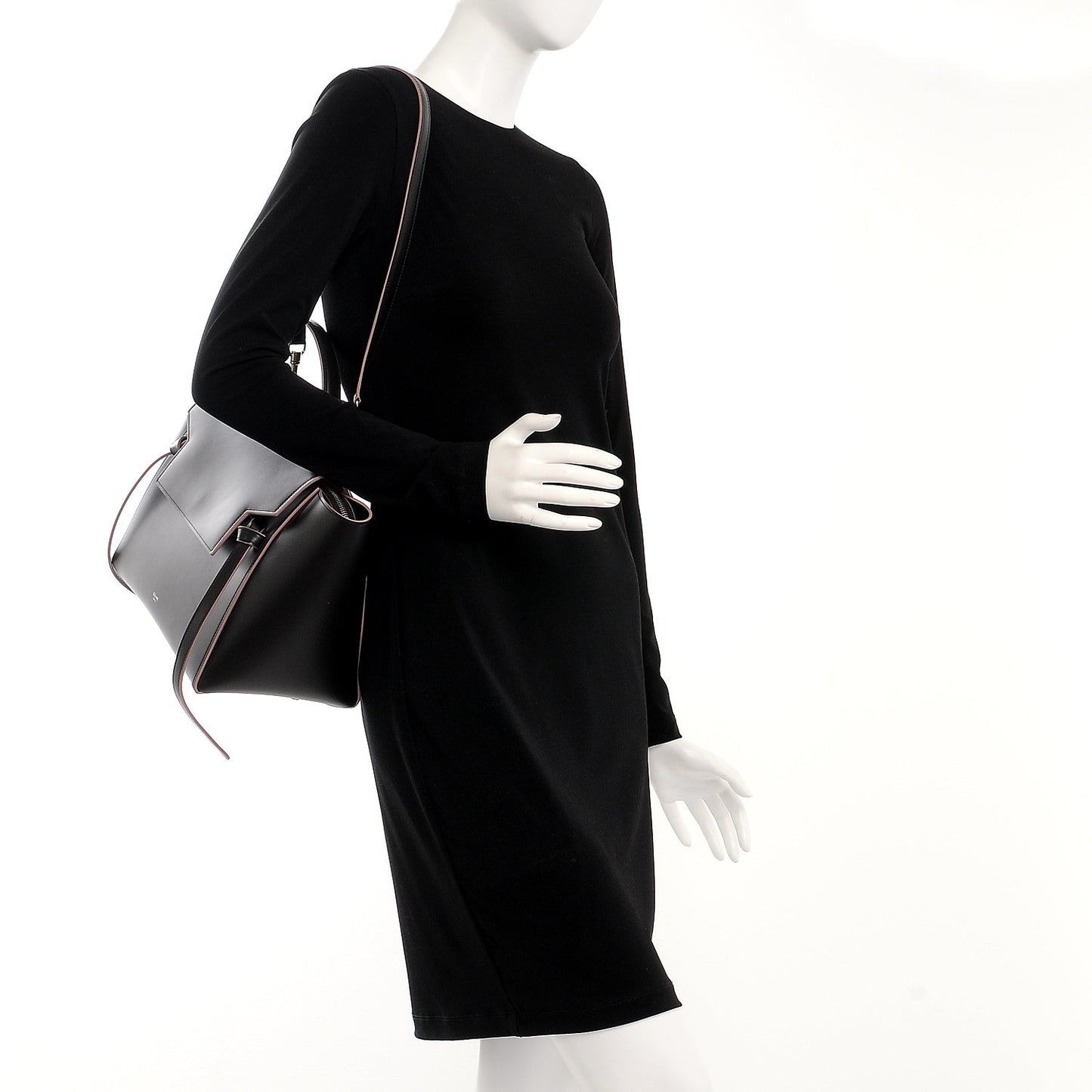 Palmelato Calfskin Mini Belt Bag Espresso