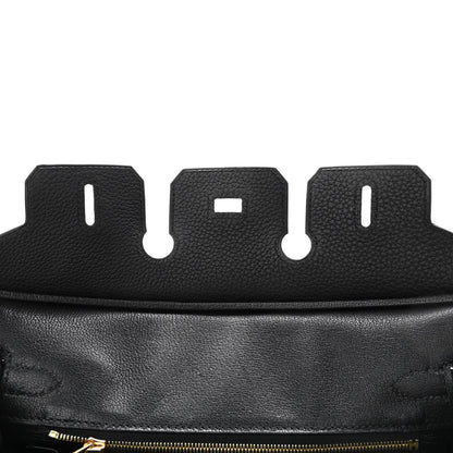 Hermes Togo Birkin 25 Black 19 of 34