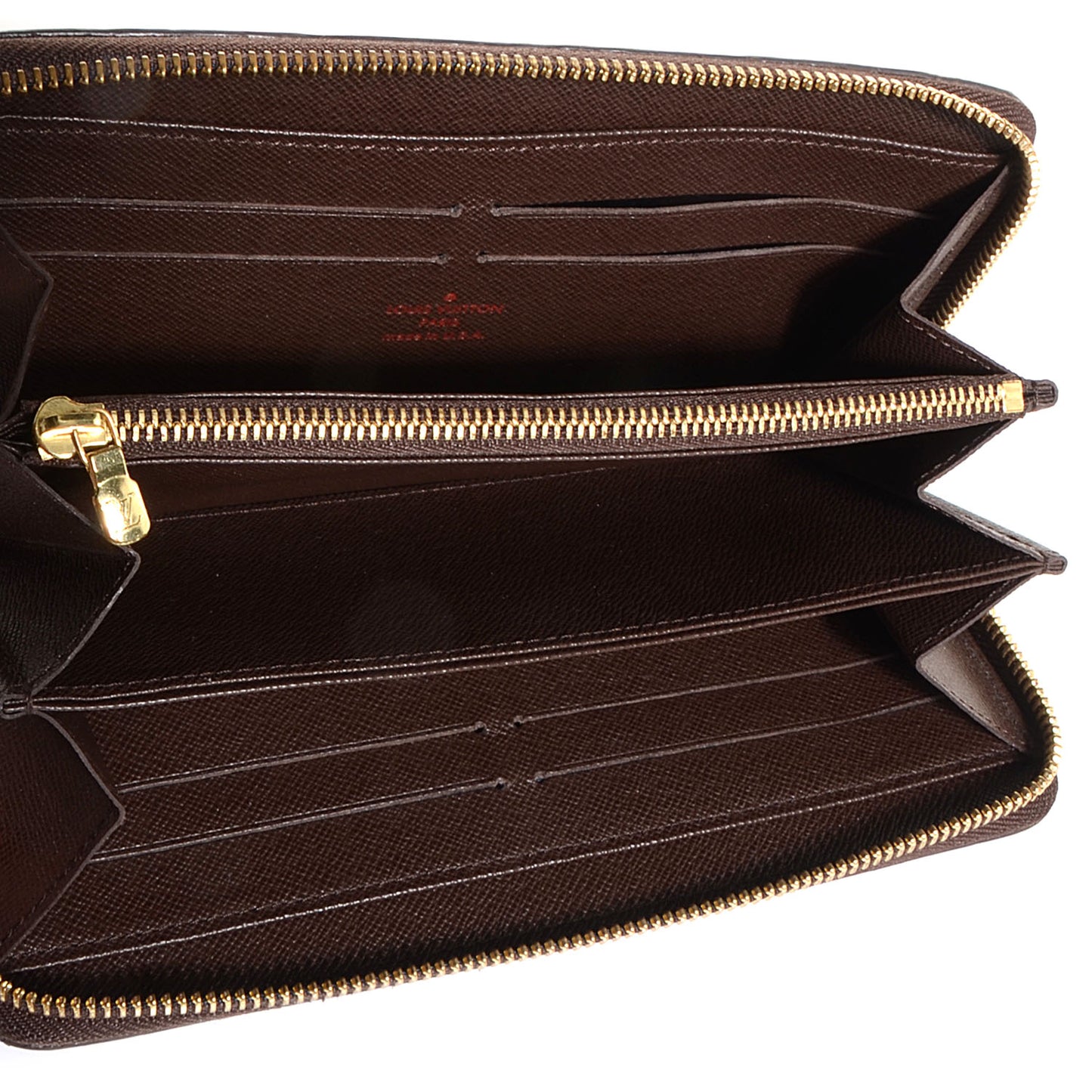 Damier Ebene Zippy Wallet
