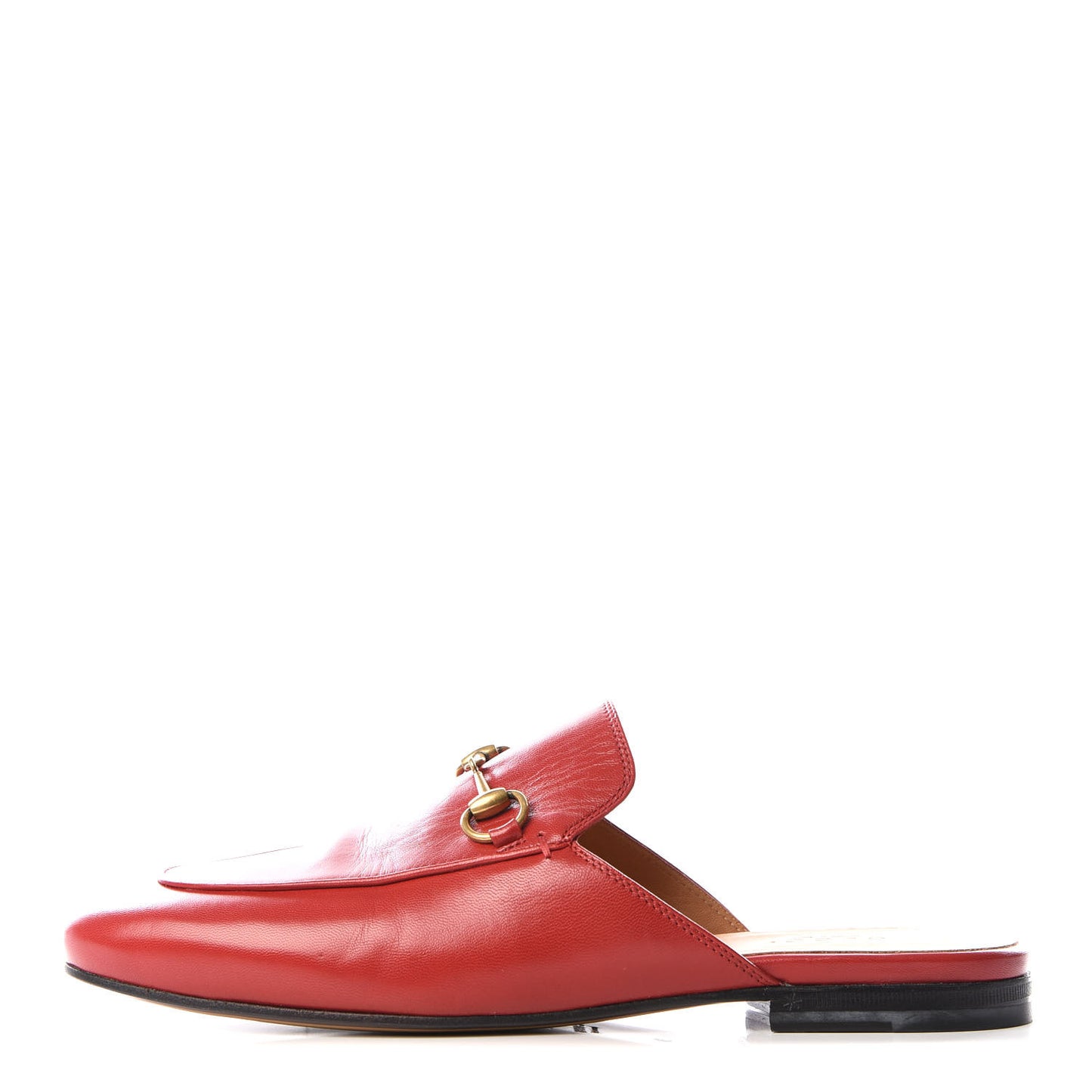 Malaga Kid Womens Princetown Slippers 38 Hibiscus Red