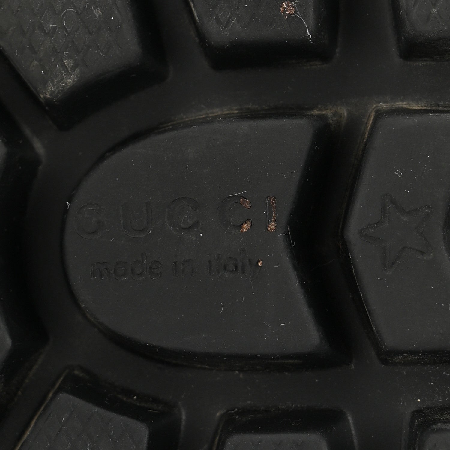 Gucci Rubber Horsebit Knee High Boots 38 Black 7 of 9