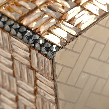 Judith Leiber Crystal Butterfly Hot Air Balloon Minaudiere Clutch Champagne Multicolor 8 of 11