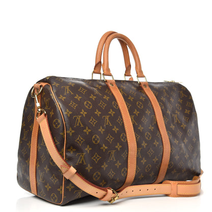 Louis Vuitton Monogram Keepall Bandouliere 45 3 of 13