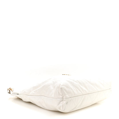 Chanel Shiny Calfskin Quilted Chanel 22 White 5 of 11
