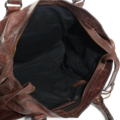 Balenciaga Agneau Classic Hardware City Castagna 5 of 12