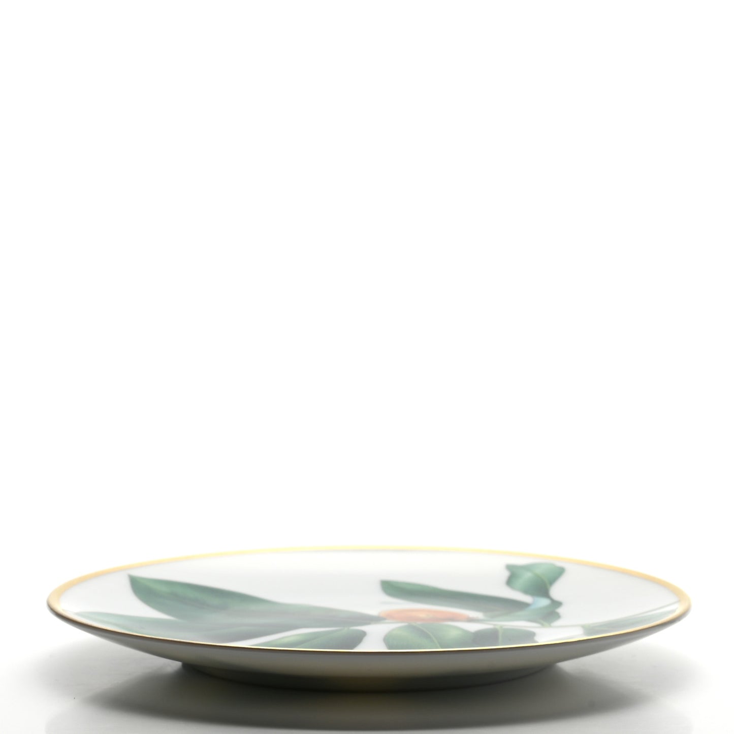 Porcelain Passifolia Dessert Plate Set of 2