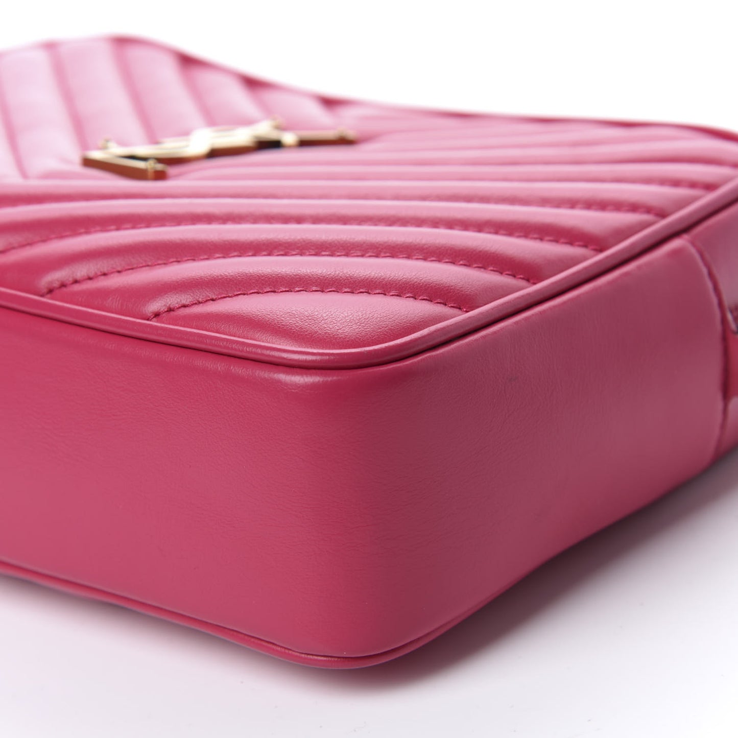Calfskin Matelasse Monogram Lou Camera Bag Fuxia