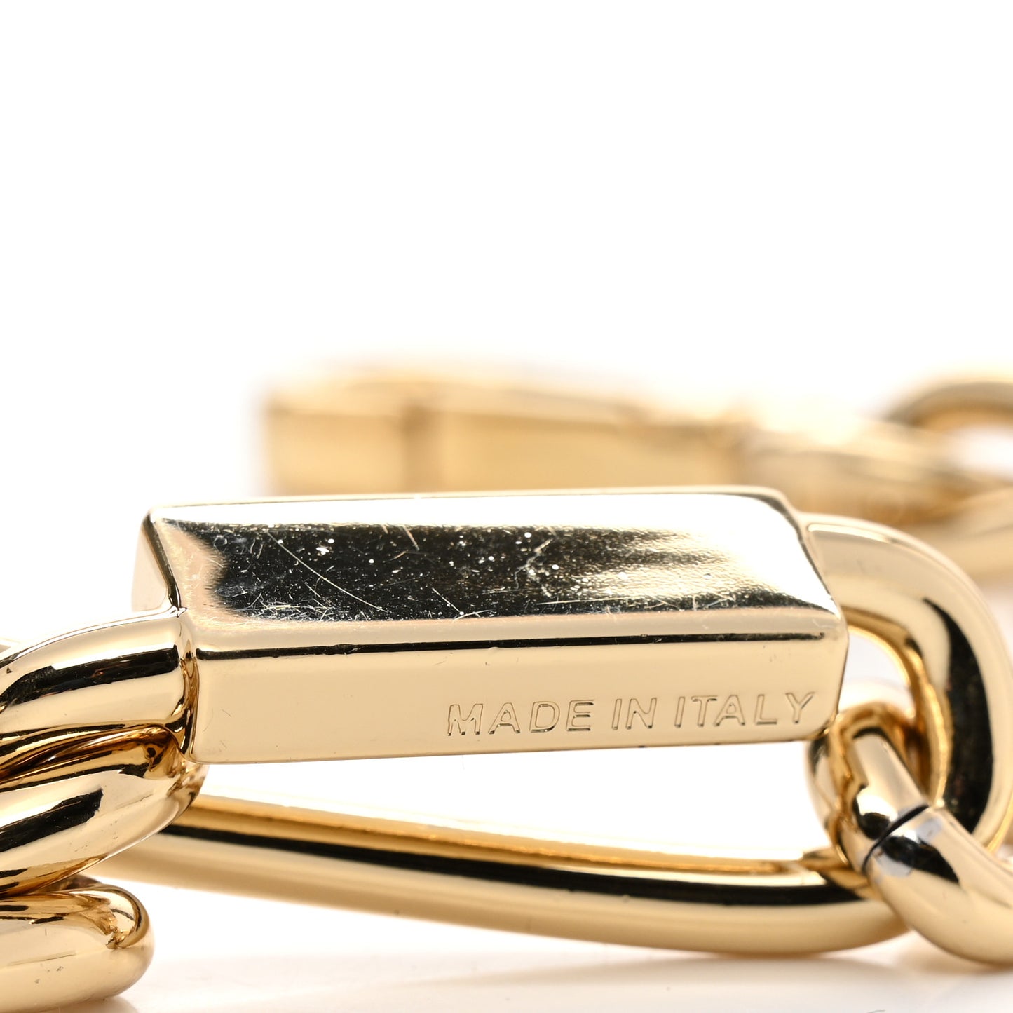 Metal Logo Strap You Gold
