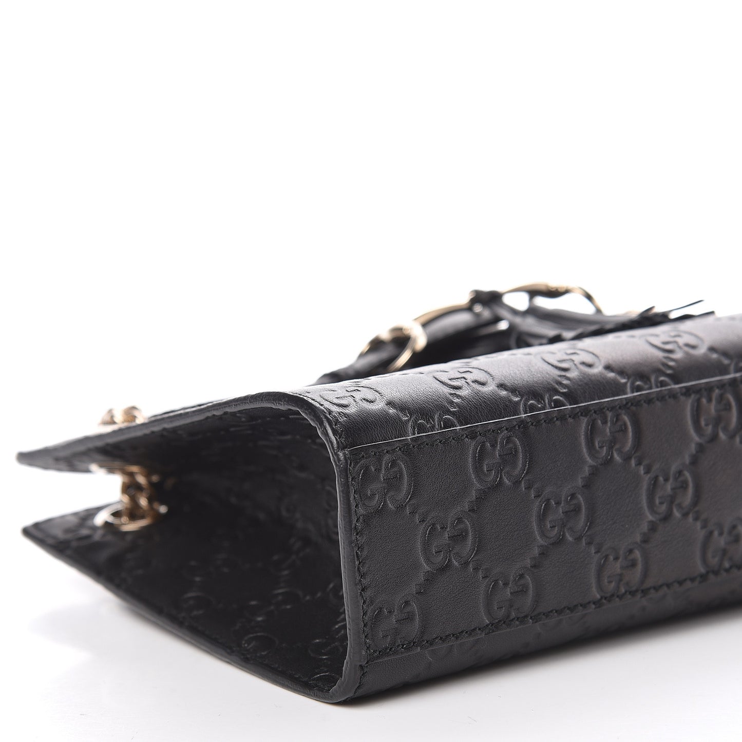 Guccissima Small Emily Shoulder Bag Black