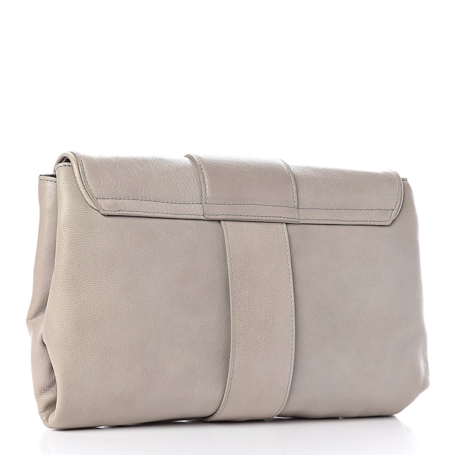 Chevre Stingray Clutch Grey
