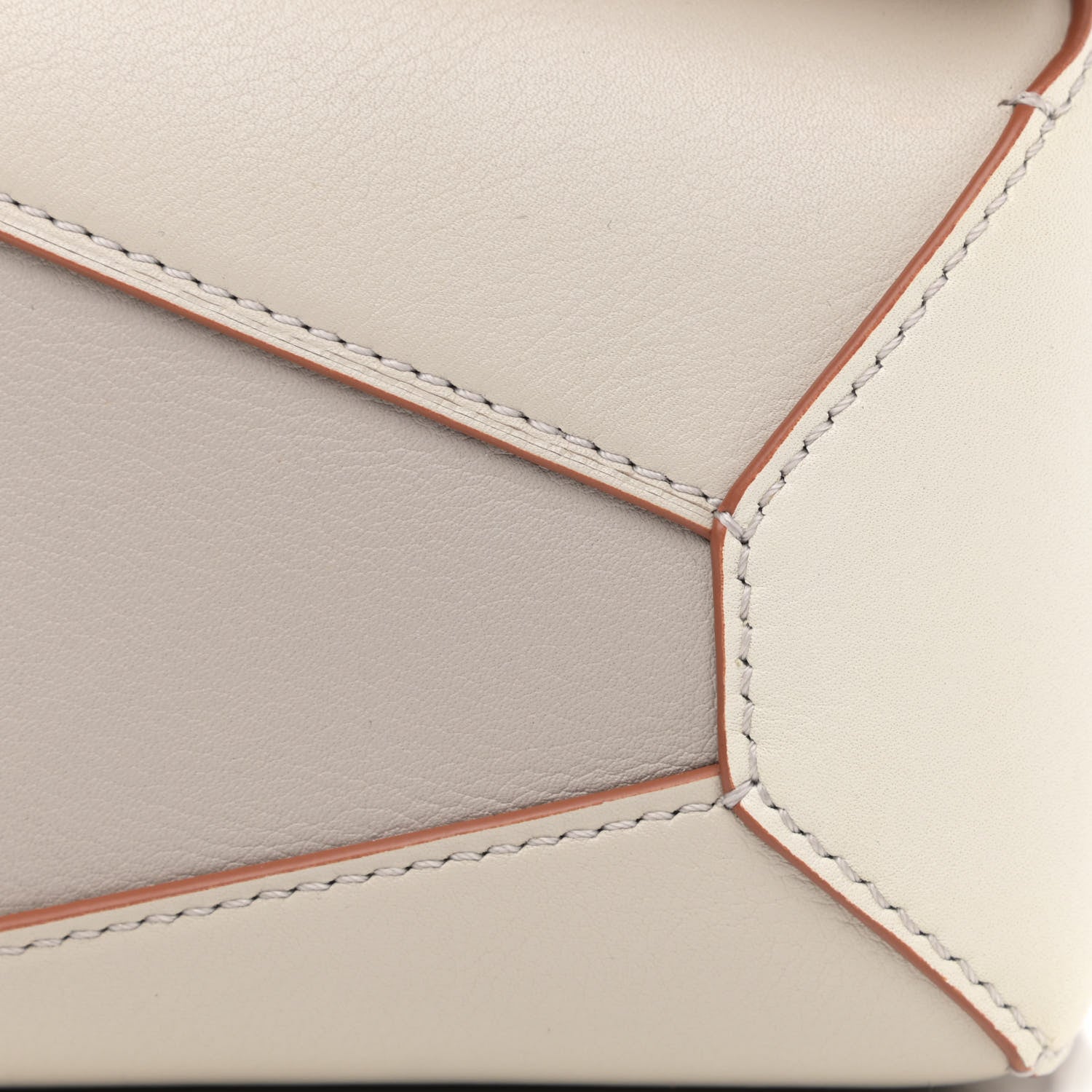 Loewe Calfskin Mini Puzzle Edge Bag Ghost Soft White 7 of 11