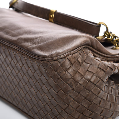 Bottega Veneta Nappa Intrecciato Napoli Shoulder Bag Pepe 6 of 18