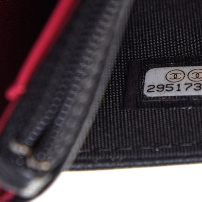 Chanel Goatskin Quilted Chanel 19 Wallet On Chain WOC Black 6 of 6