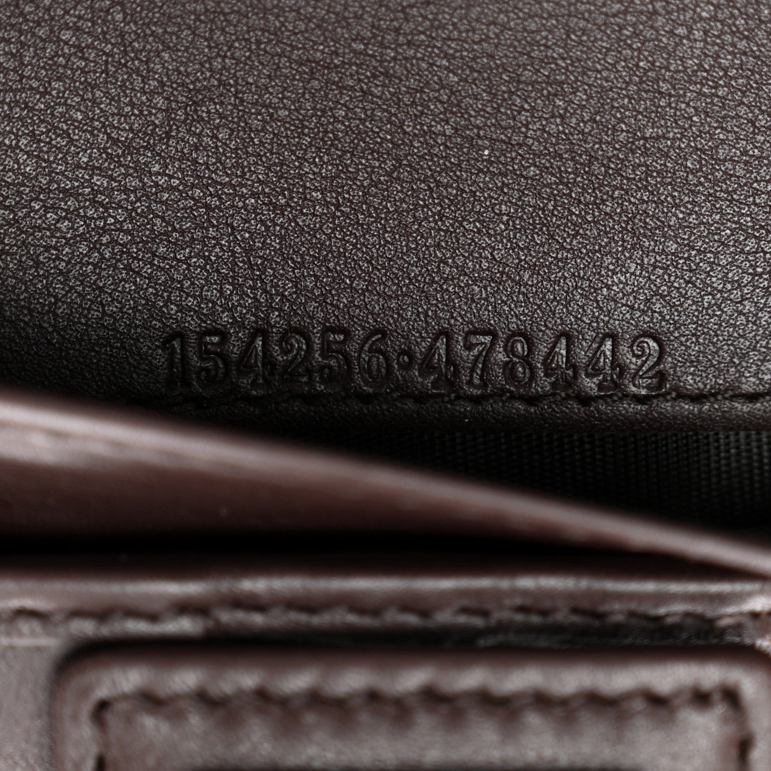 Gucci Guccissima Abbey Continental Wallet Chocolate 7 of 10