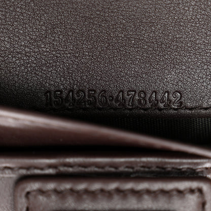 Gucci Guccissima Abbey Continental Wallet Chocolate 7 of 10