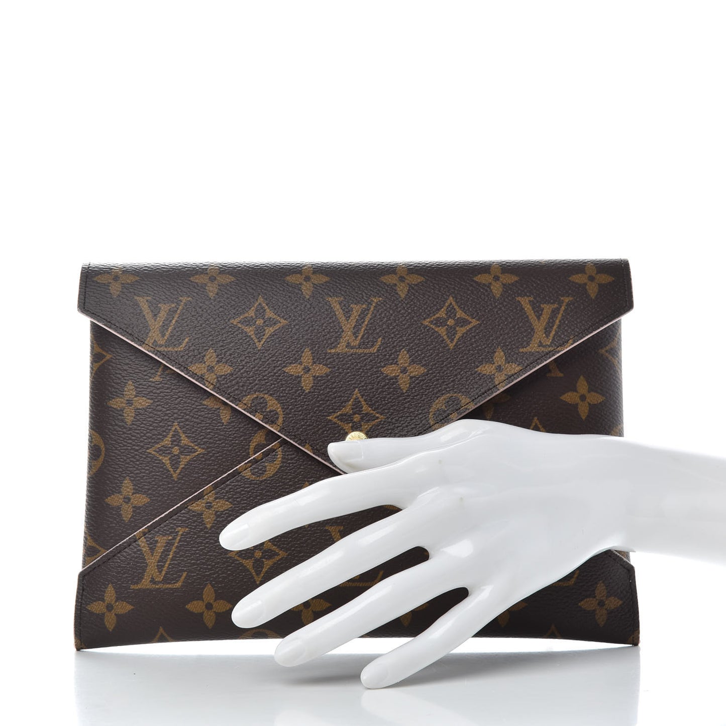 Monogram Large Kirigami Pochette Insert Rose Ballerine