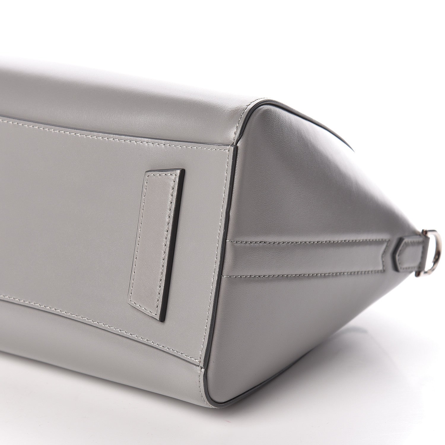 Givenchy Shiny Lord Calfskin Small Antigona Pearl Grey 10 of 10