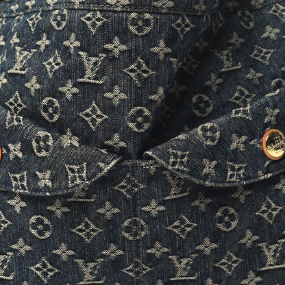 Louis Vuitton Denim Daily GM Gris Blue 7 of 9