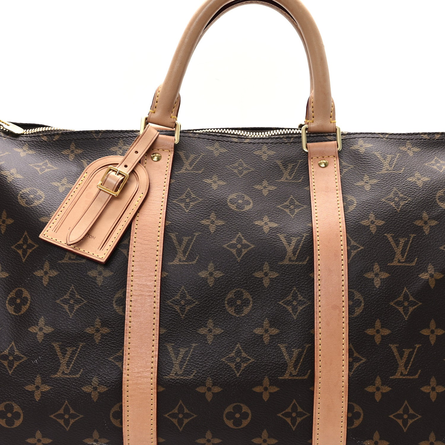 Louis Vuitton Monogram Keepall Bandouliere 50 7 of 11