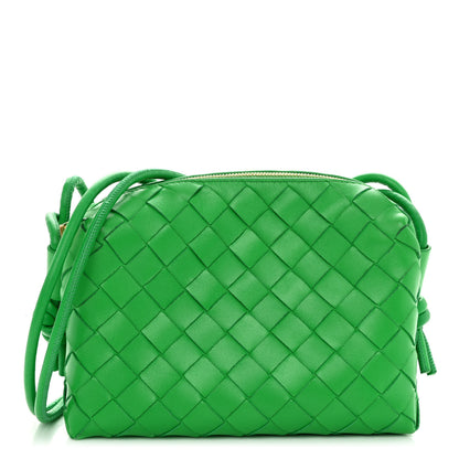 Bottega Veneta Nappa Intrecciato Mini Loop Camera Bag Parakeet 1 of 9