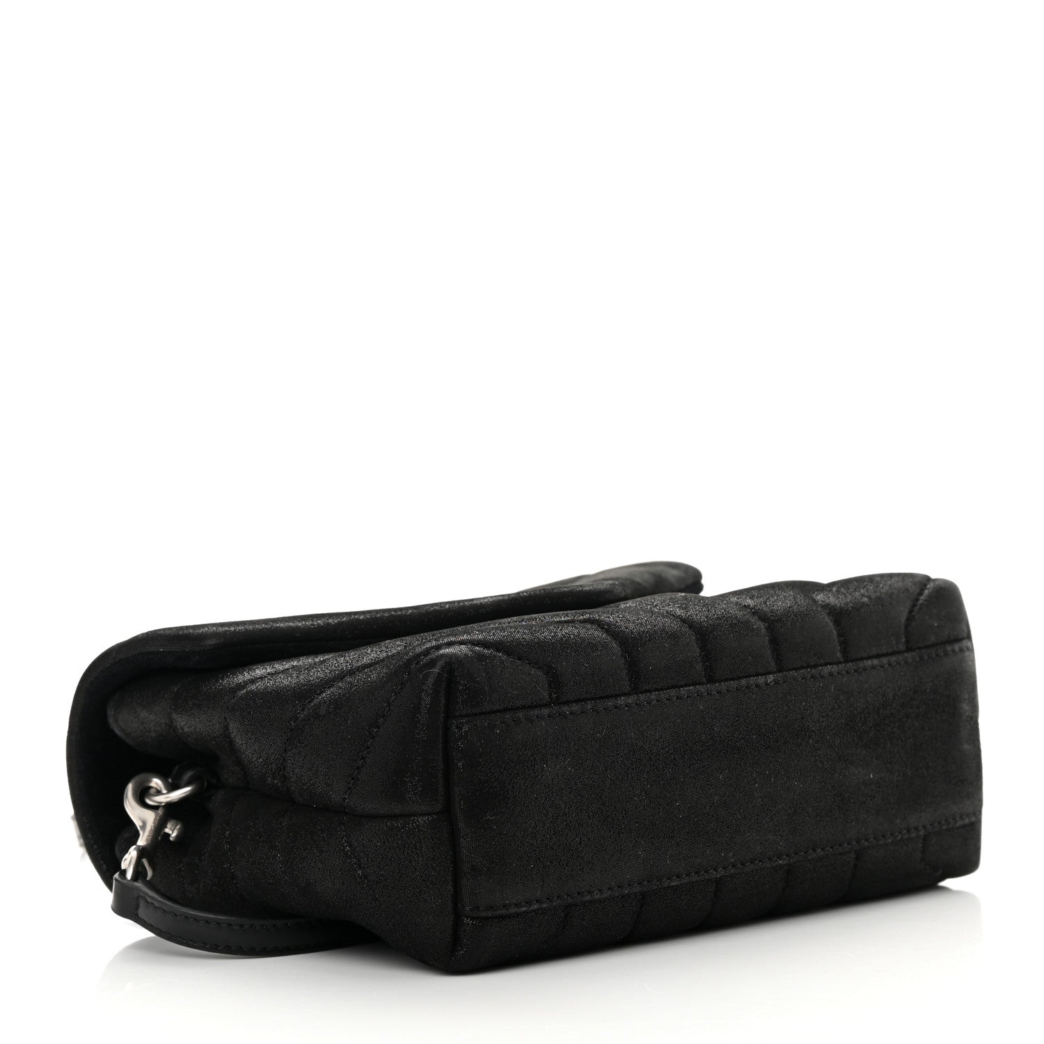 Saint Laurent Y Quilted Monogram Toy Loulou Chain Satchel Black 4 of 10