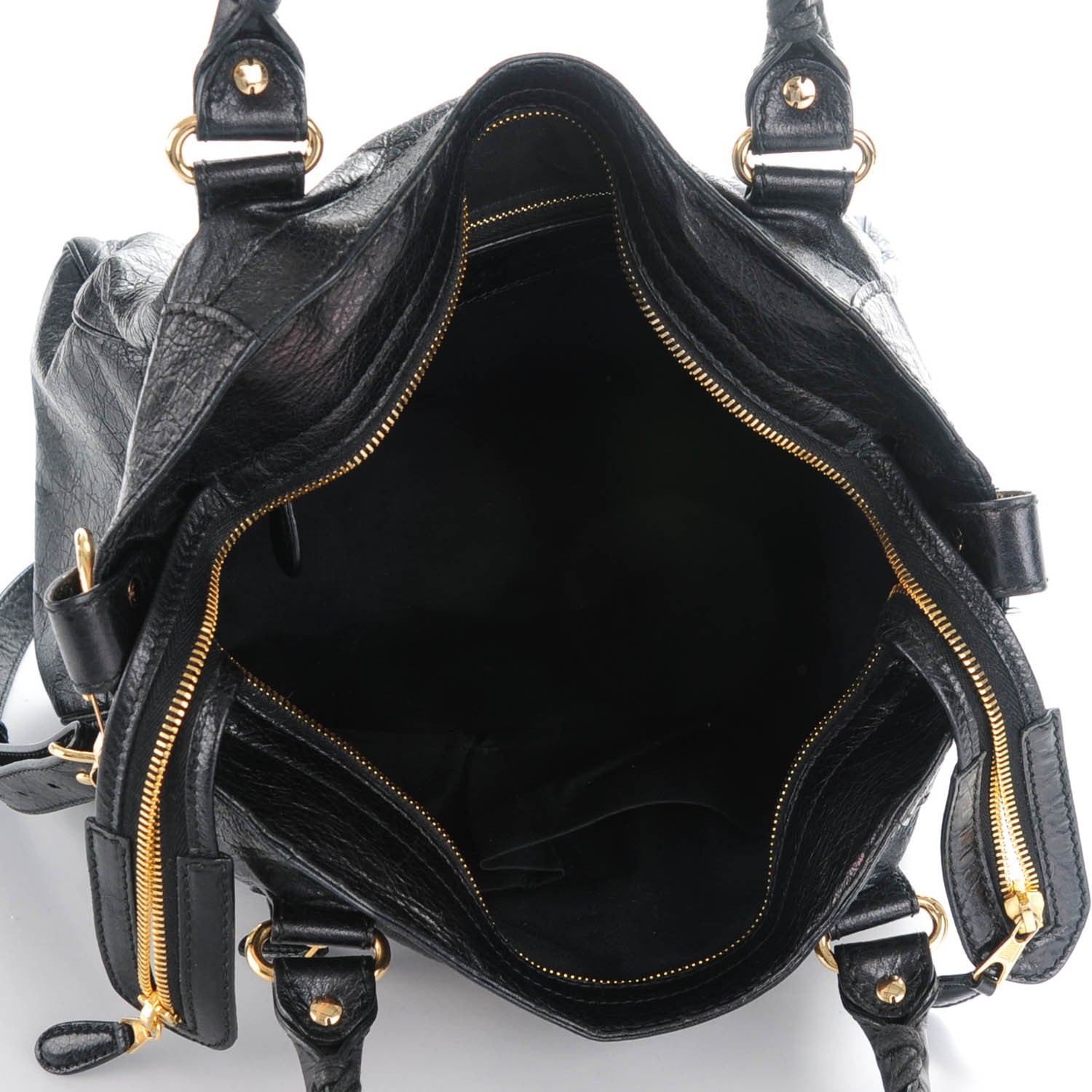 Balenciaga Agneau Giant 12 Gold Hardware Velo Black 5 of 8
