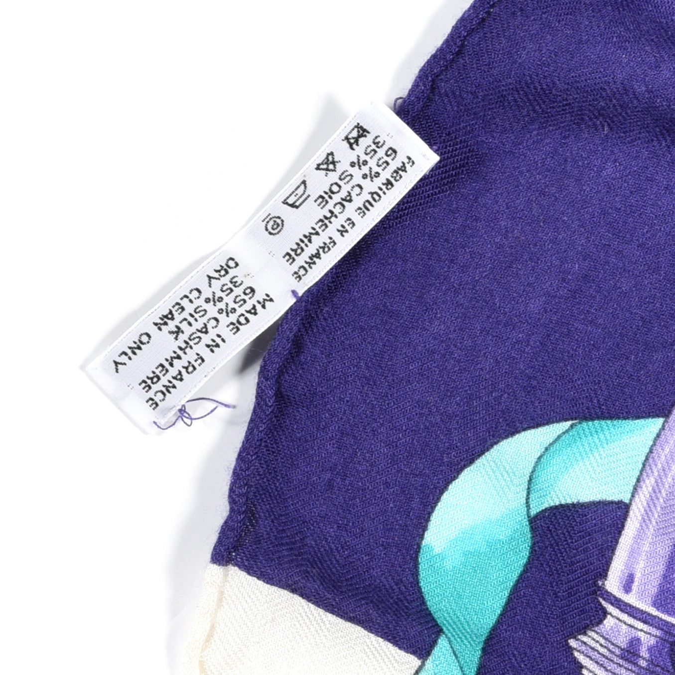 Hermes Silk Cashmere Muffler 6 of 11