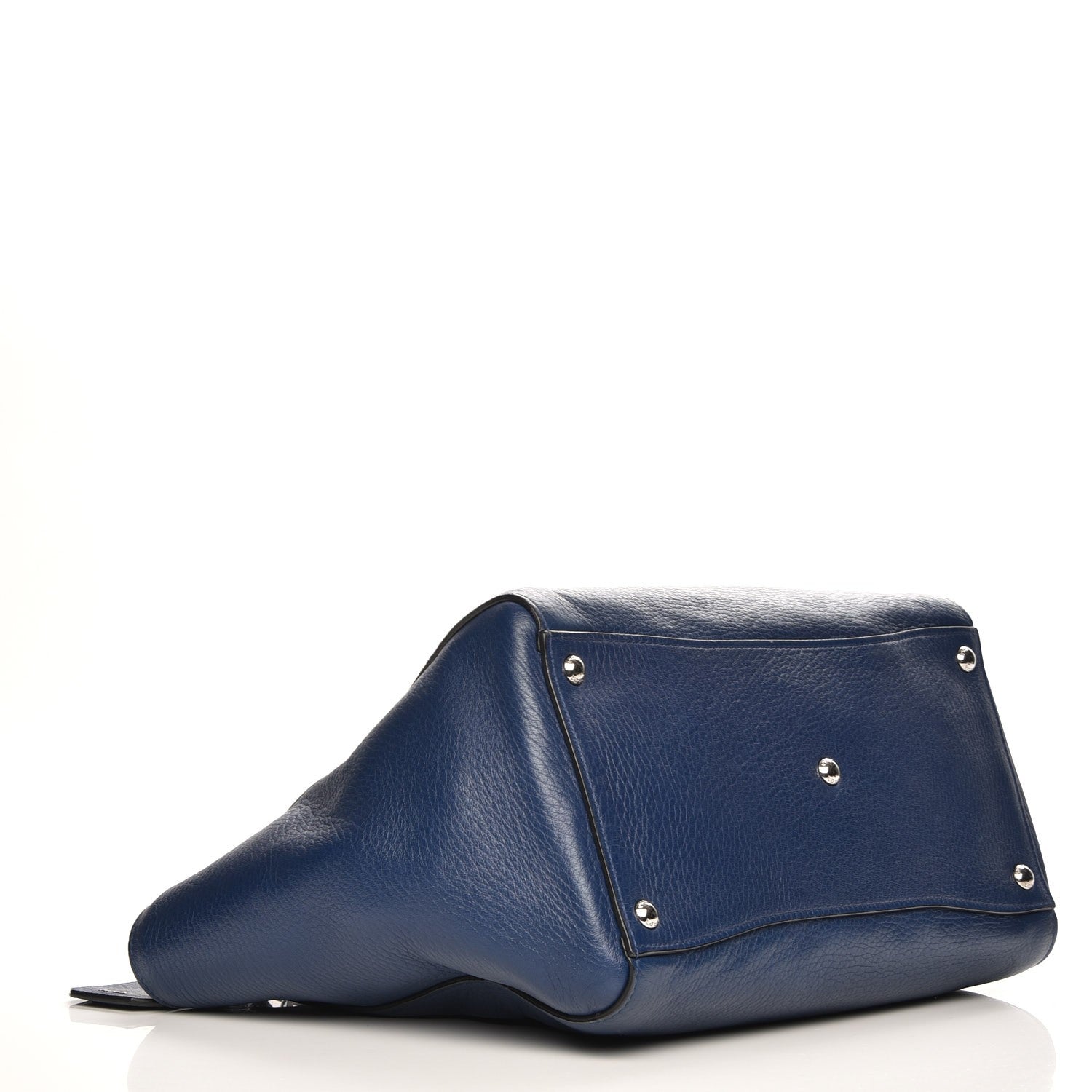 Prada Cervo Deerskin Twin Pocket Tote Bleuette 5 of 9