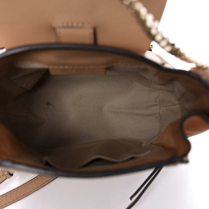 Chloe Suede Calfskin Mini Faye Backpack Blush Nude 4 of 8