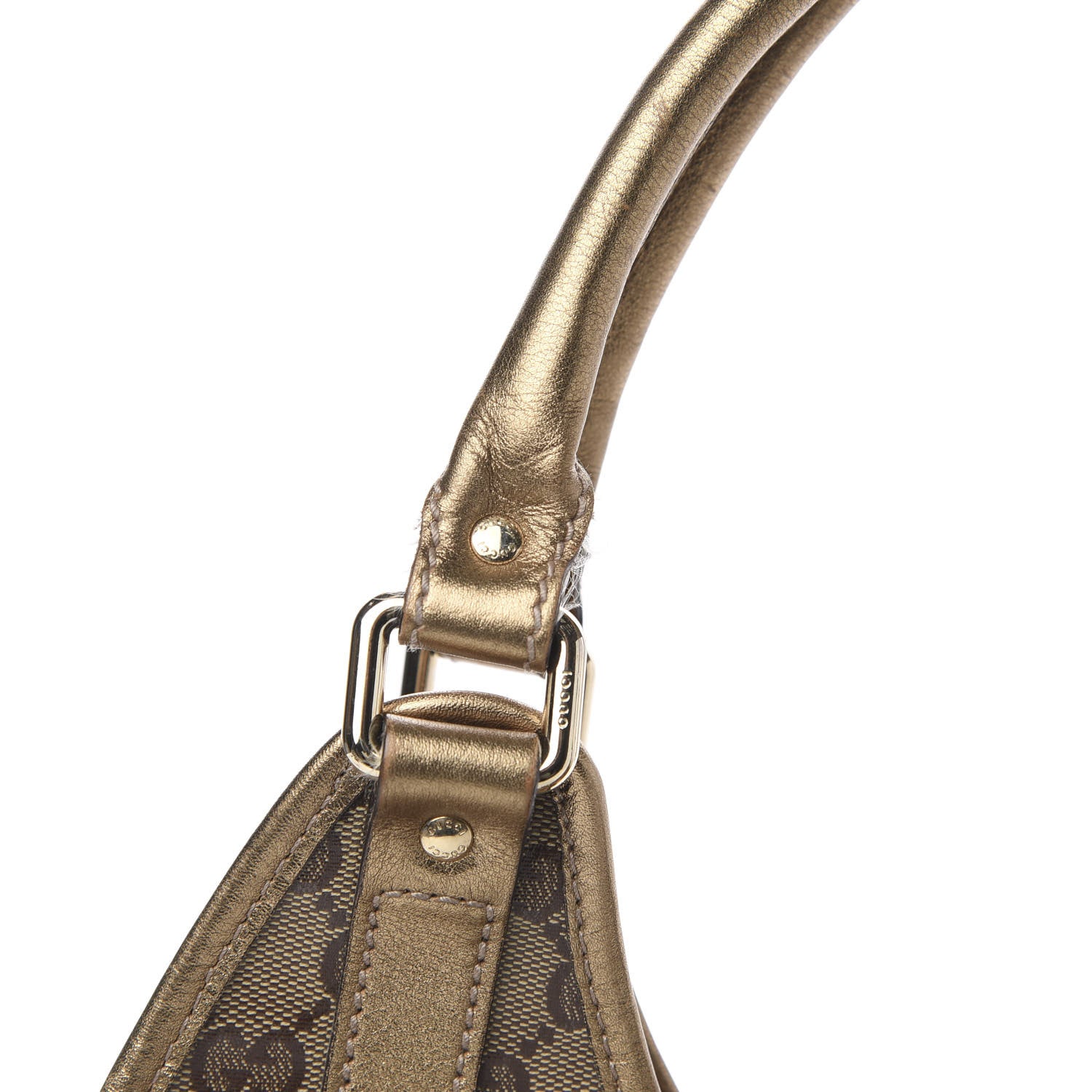 Gucci Crystal Monogram Medium Joy Shoulder Bag Bronze 14 of 14