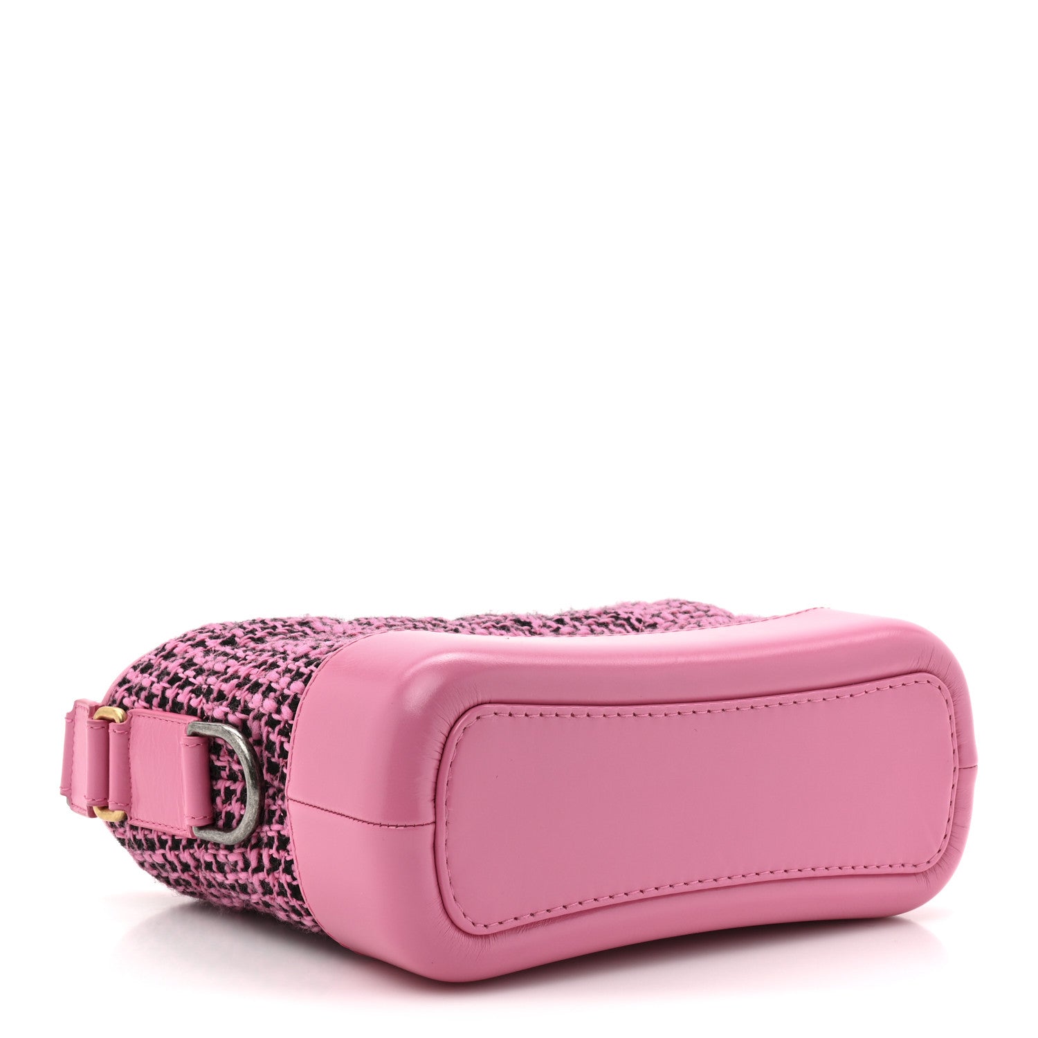 Chanel Tweed Calfskin Small Gabrielle Hobo Pink 4 of 10