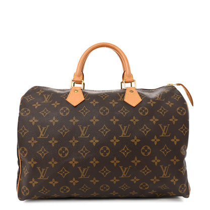 Louis Vuitton Monogram Speedy 35 1 of 15