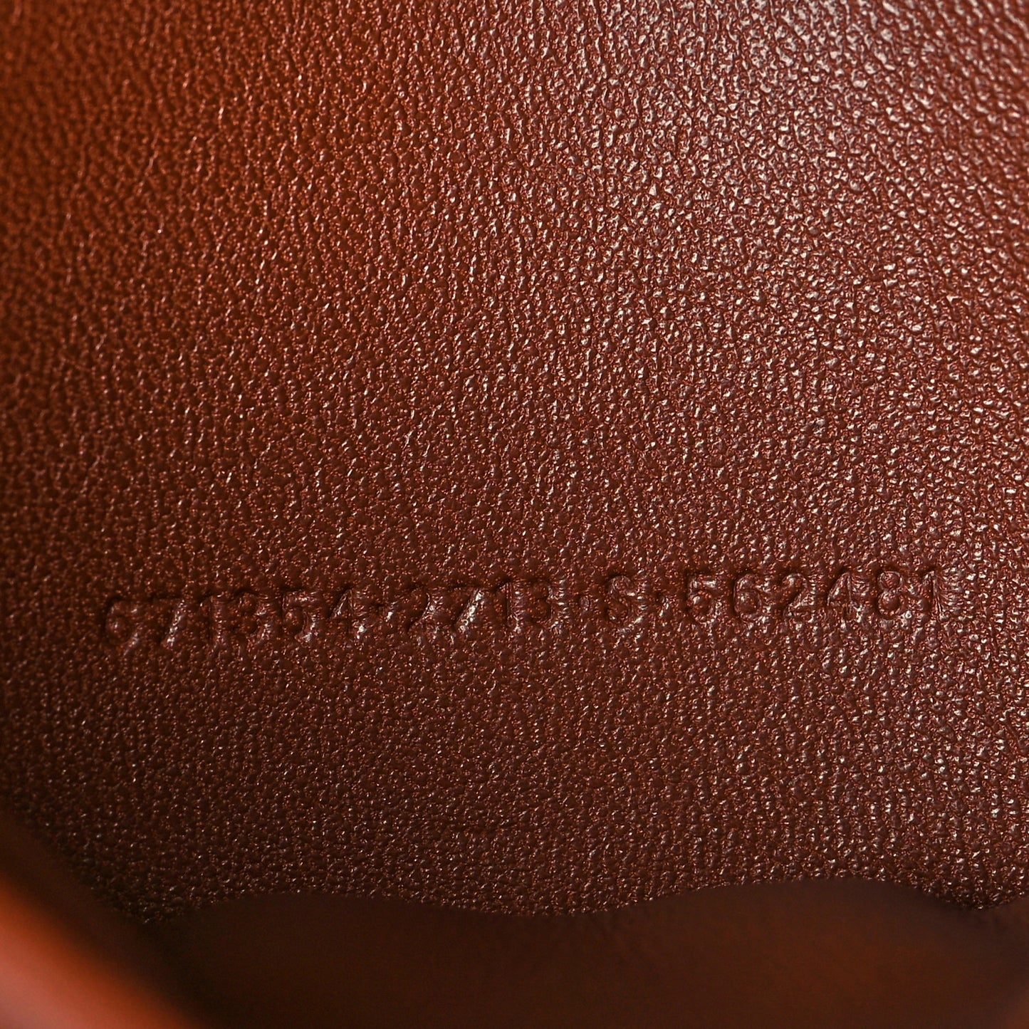 Semi Shiny Smooth Calfskin M Downtown Shoulder Bag Dark Tan