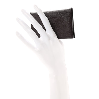 Hermes Chevre Mysore Verso Calvi Card Case Rouge Sellier Bleu Electrique 2 of 8