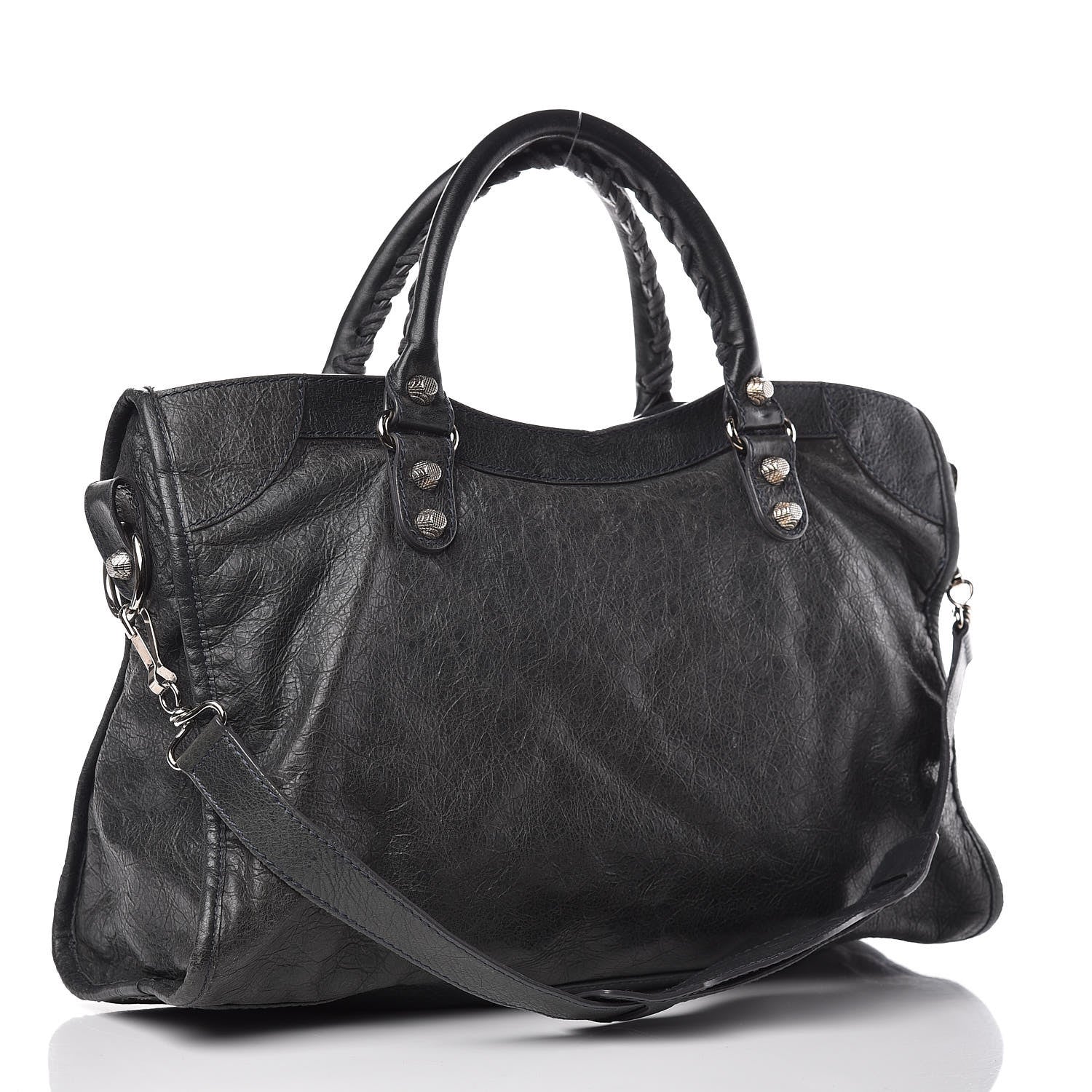 Balenciaga Agneau Giant 12 Silver Hardware City Anthracite 4 of 12
