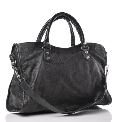 Balenciaga Agneau Giant 12 Silver Hardware City Anthracite 4 of 12