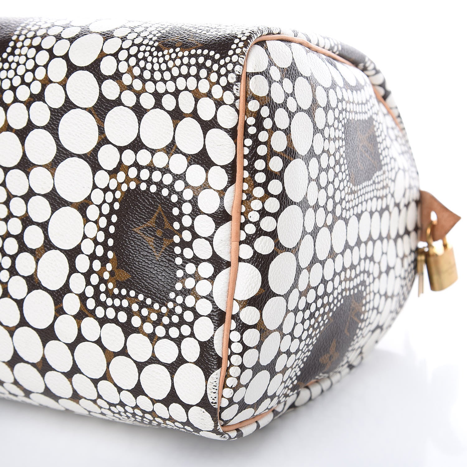 Louis Vuitton Monogram Kusama Town Speedy 30 White 11 of 15