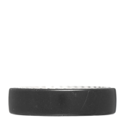 David Yurman Titanium Sterling Silver Black Diamond 6mm Streamline Band Ring 60 9 3 of 5