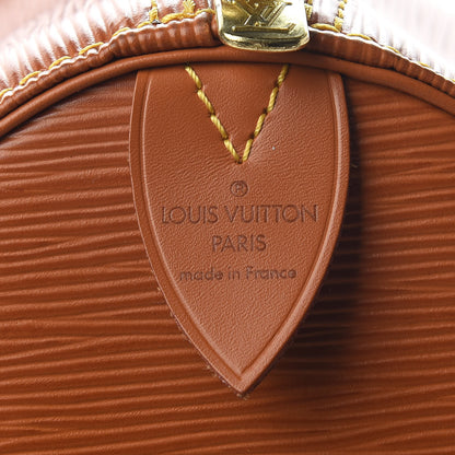 Louis Vuitton Epi Keepall 55 Cipango 6 of 9